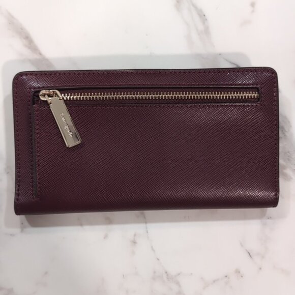 Kate Spade Mulled Wine Stacy Wallet - Picture 4 of 9